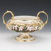 LARGE CAPODIMONTE PORCELAIN CE