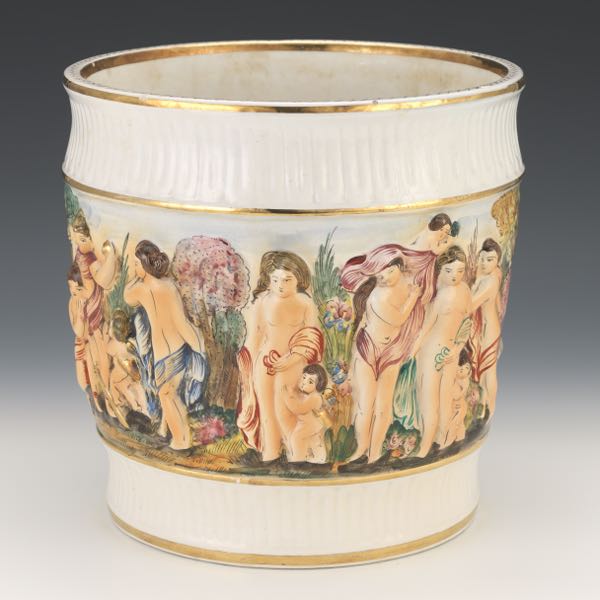LARGE CAPODIMONTE VINTAGE ITALIAN