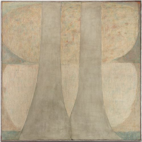 LARGE CARL SUBLETT O/C ABSTRACT