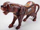 LARGE CAROUSEL ROARING LION FI