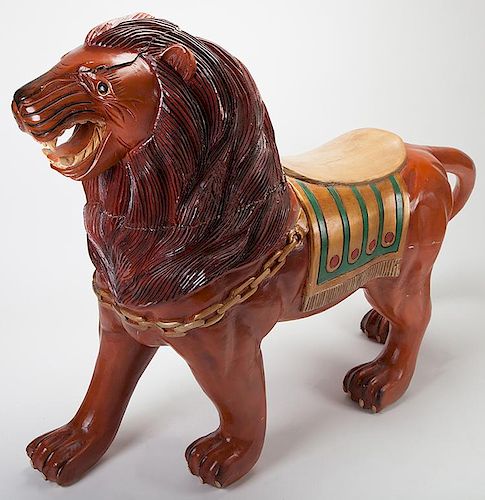 LARGE CAROUSEL TIGER FIGURELarge
