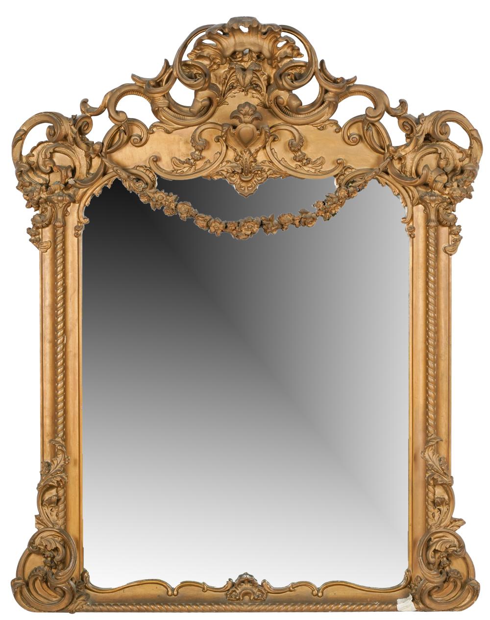 LARGE CARVED GILTWOOD WALL