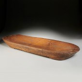LARGE CARVED KOA WOOD POI PLAT