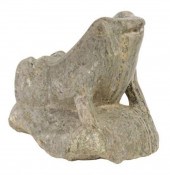 LARGE CARVED STONE GARDEN SCUL