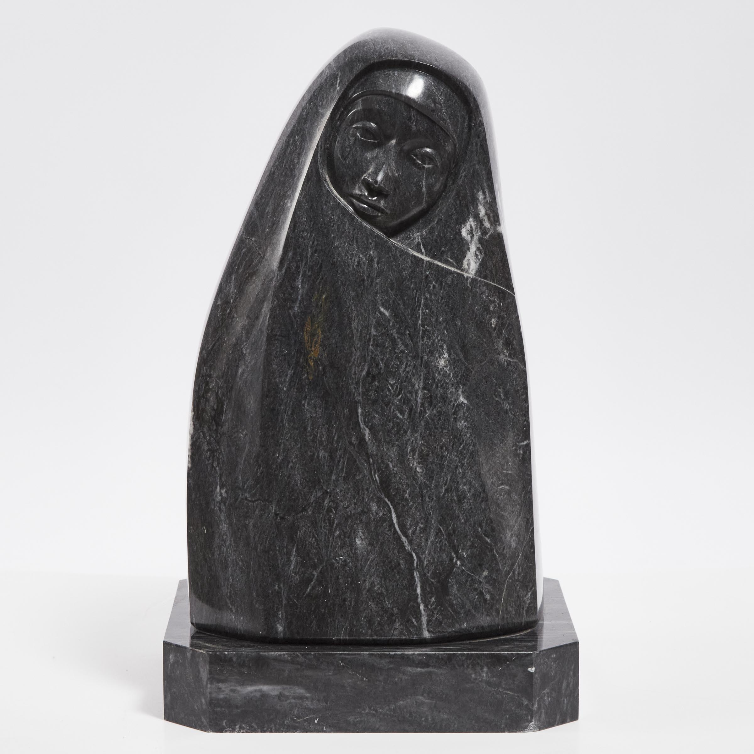 Large Carved Stone Sculpture of a