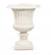 LARGE CAST IRON CAMPAGNA URNLa