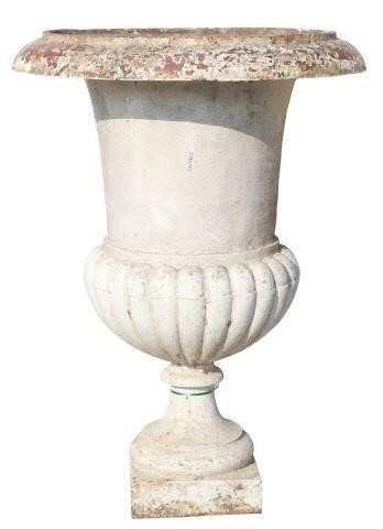 LARGE CAST IRON CAMPANA-FORM GARDEN