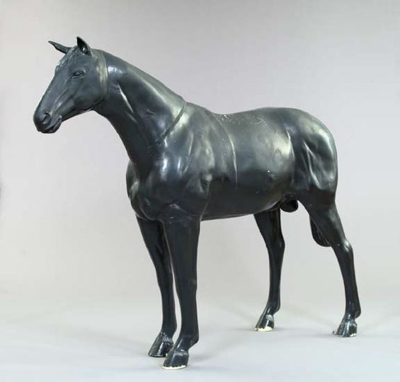 Large Cast-Metal Life-Sized