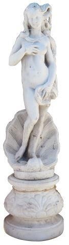 LARGE CAST STONE FIGURE, VENUS,