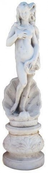 LARGE CAST STONE FIGURE, VENUS