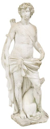 LARGE CAST STONE GARDEN STATUE