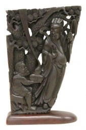LARGE CHINESE ARCHITECTURAL HA
