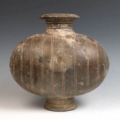 LARGE CHINESE BLACK POTTERY CO