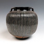 LARGE CHINESE BLACK & WHITE RI