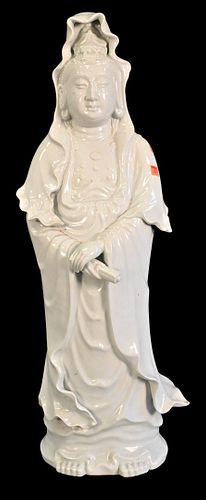 LARGE CHINESE BLANC DE CHINE