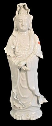 LARGE CHINESE BLANC DE CHINE P