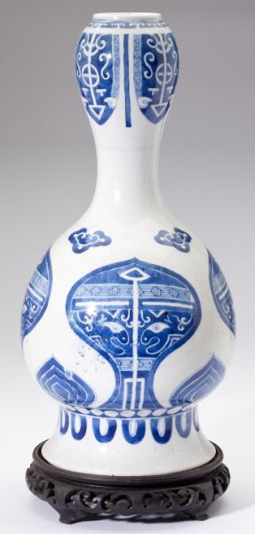 Large Chinese Blue and White