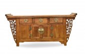 LARGE CHINESE BOXWOOD 3 DRAWER