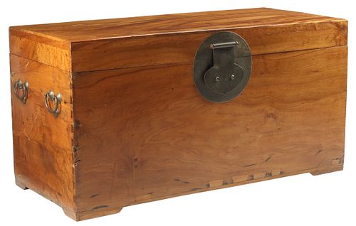 LARGE CHINESE CAMPHOR WOOD STORAGE,