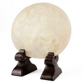 LARGE CHINESE CARVED JADE RUYI