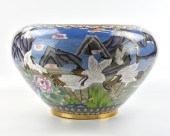 LARGE CHINESE CLOISONNE FISH B