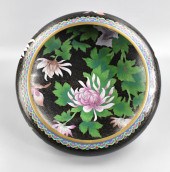 LARGE CHINESE CLOISONNE WASHER