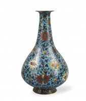 LARGE CHINESE CLOISONNE YUHUCH