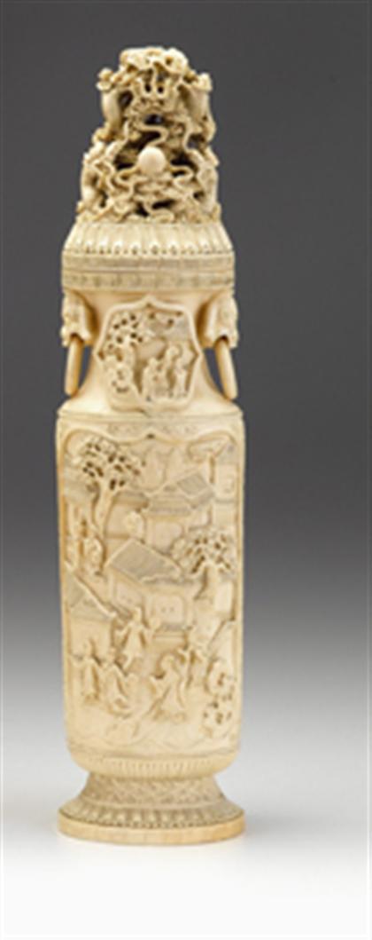 Large Chinese elephant ivory