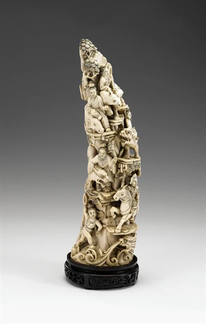 Large Chinese elephant ivory