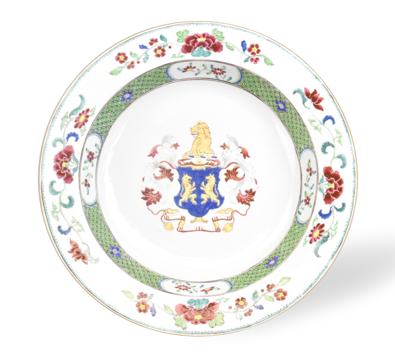 LARGE CHINESE EXPORT ARMORIAL