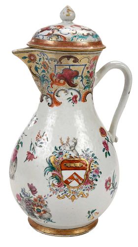 LARGE CHINESE EXPORT ARMORIAL
