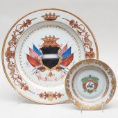 LARGE CHINESE EXPORT ARMORIAL