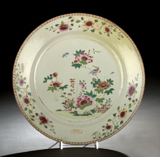 Large Chinese Export Famille Rose