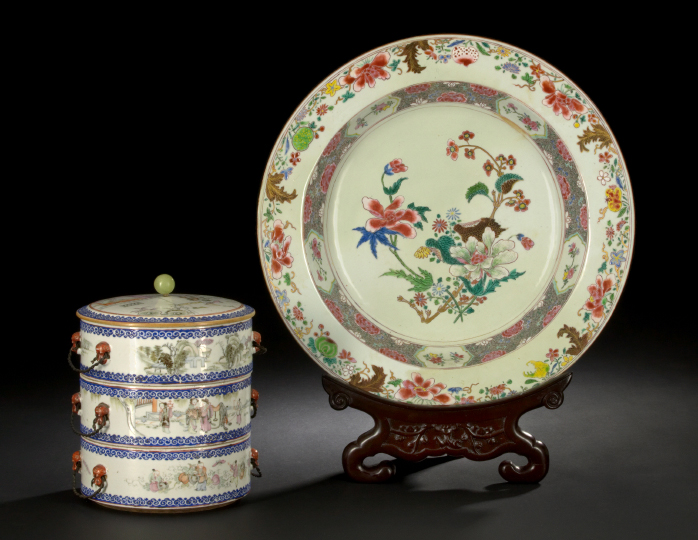 Large Chinese Export Porcelain