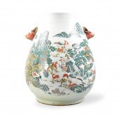 LARGE CHINESE FAMILLE ROSE HUN
