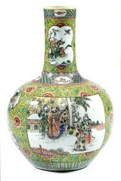 LARGE CHINESE FAMILLE VERTE PE