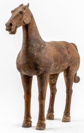 LARGE CHINESE HAN DYNASTY CERA
