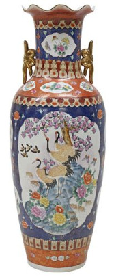 LARGE CHINESE IMARI PALETTE PO