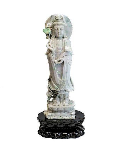 LARGE CHINESE JADEITE