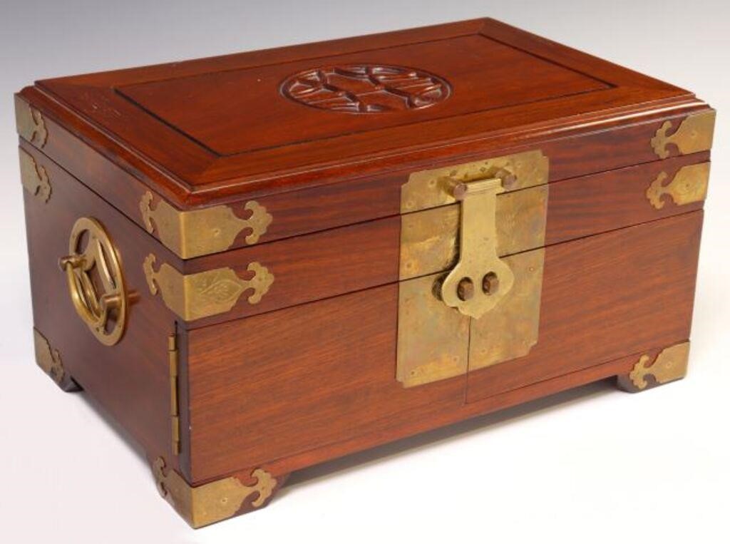 LARGE CHINESE JEWELRY BOX WITH