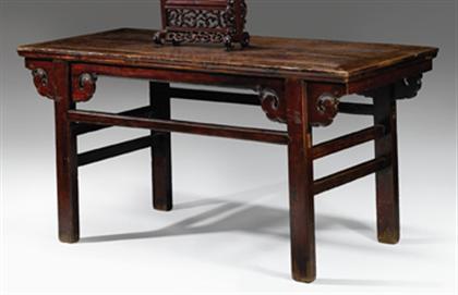 Large Chinese jumu painting table
