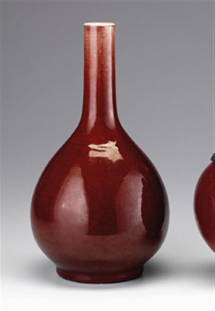 Large Chinese langyao vase   