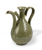 LARGE CHINESE LONGQUAN CELADON