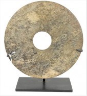 LARGE CHINESE NEOLITHIC STONE