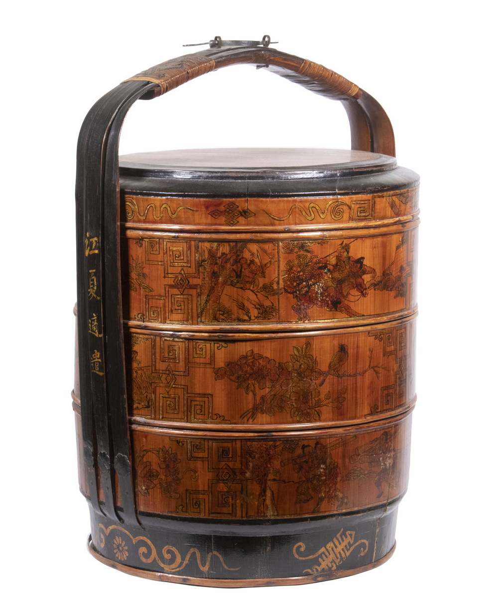 LARGE CHINESE PAINTED WEDDING