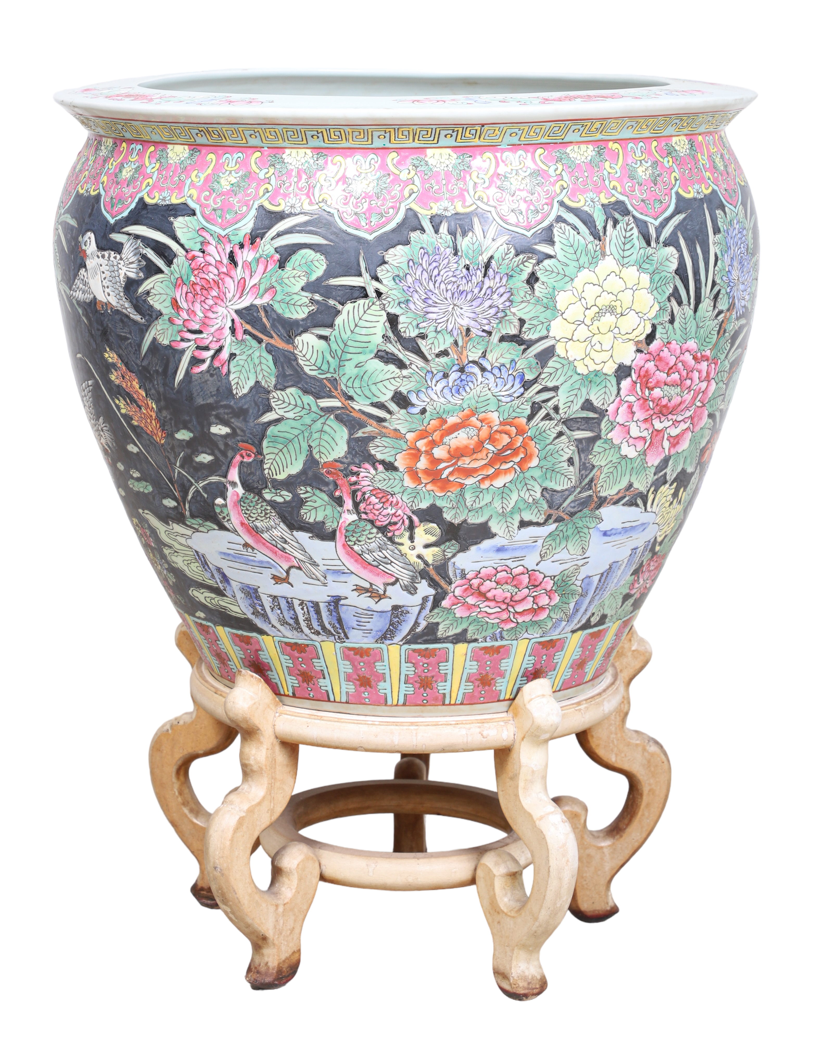 Large Chinese porcelain fish