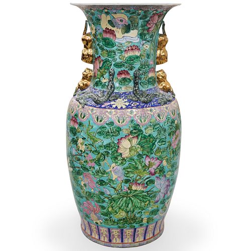LARGE CHINESE PORCELAIN FLOOR