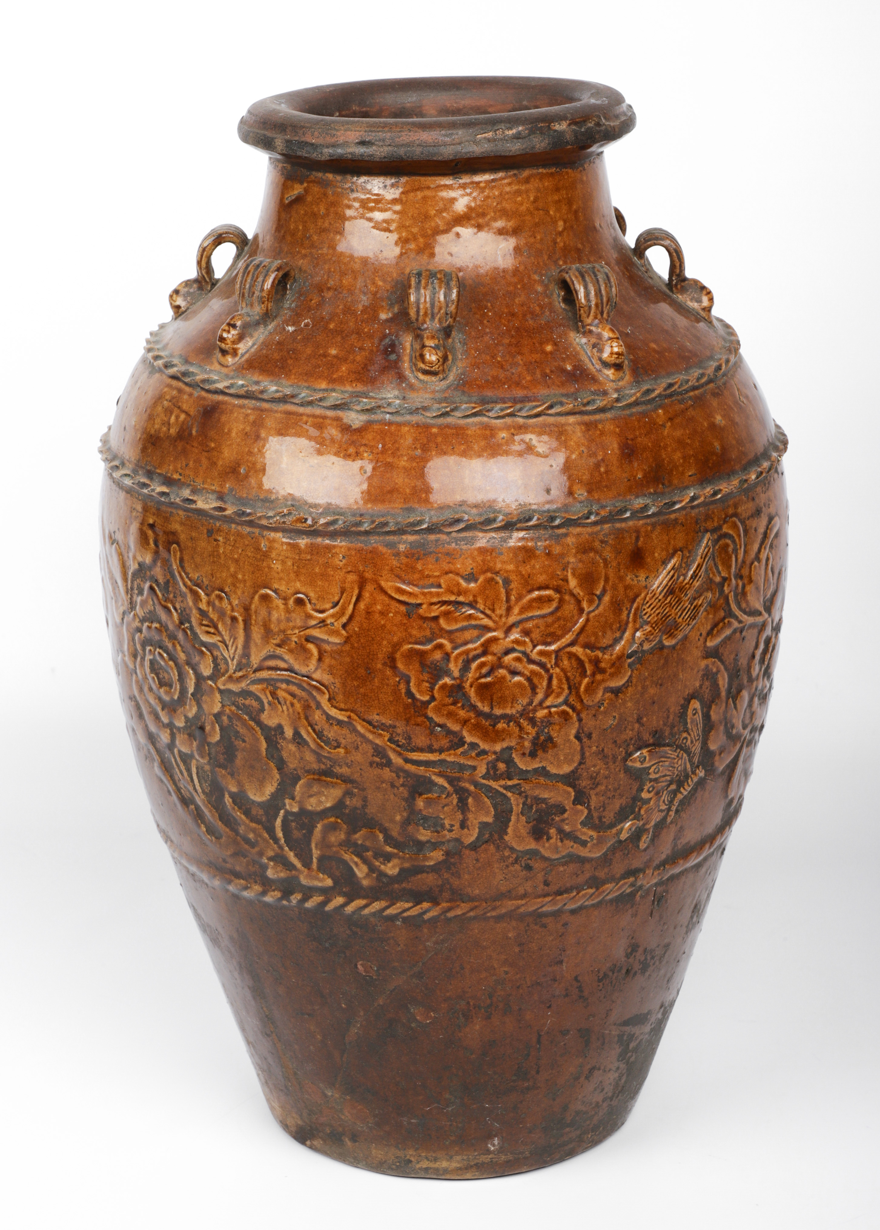 Large Chinese pottery vase,