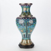 LARGE CHINESE PRC CLOISONNE VA