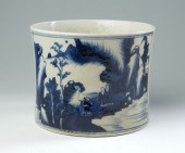 LARGE CHINESE QING DYNASTY BLU